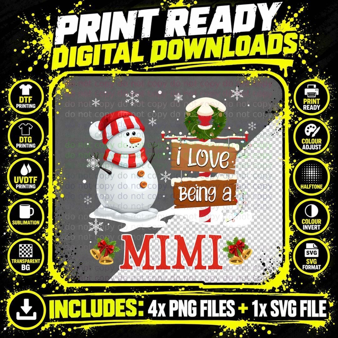 Snowman Christmas T-Shirt, Festive Holiday Style Png SVG Digital Bundle