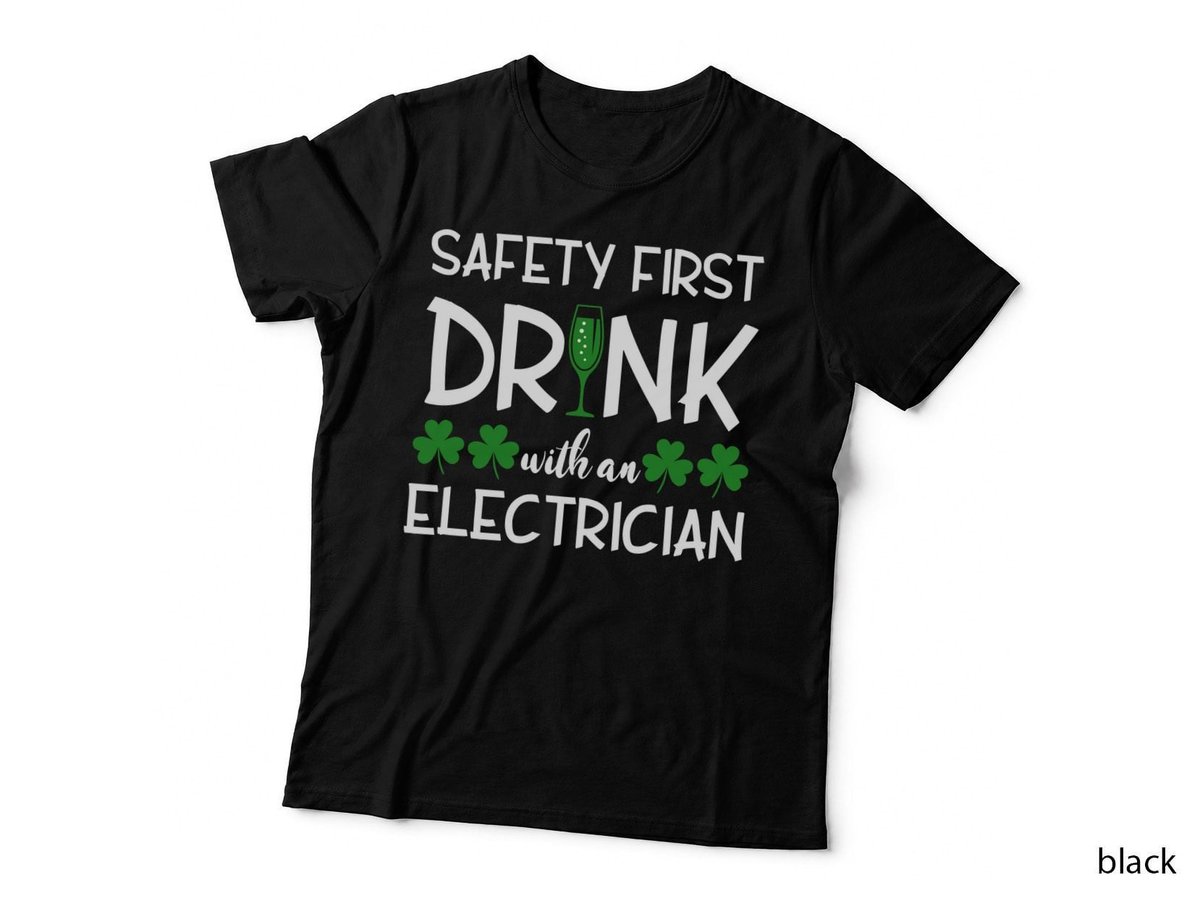 St Patricks Day Shamrock T-Shirt, Irish Drinking Party, Festive Green Design