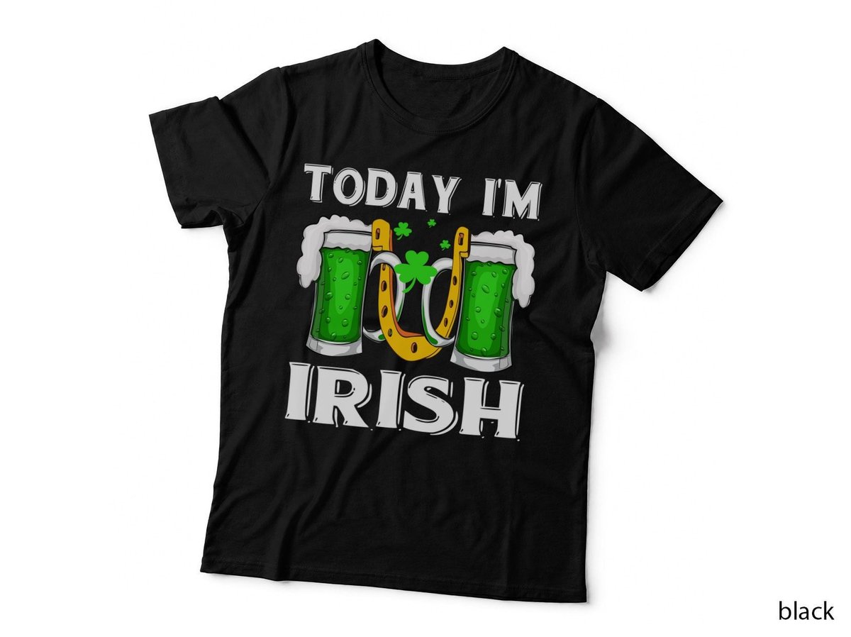 St. Patrick's Day Green Beer T-Shirt, Irish Party Style, Festive Pub Night