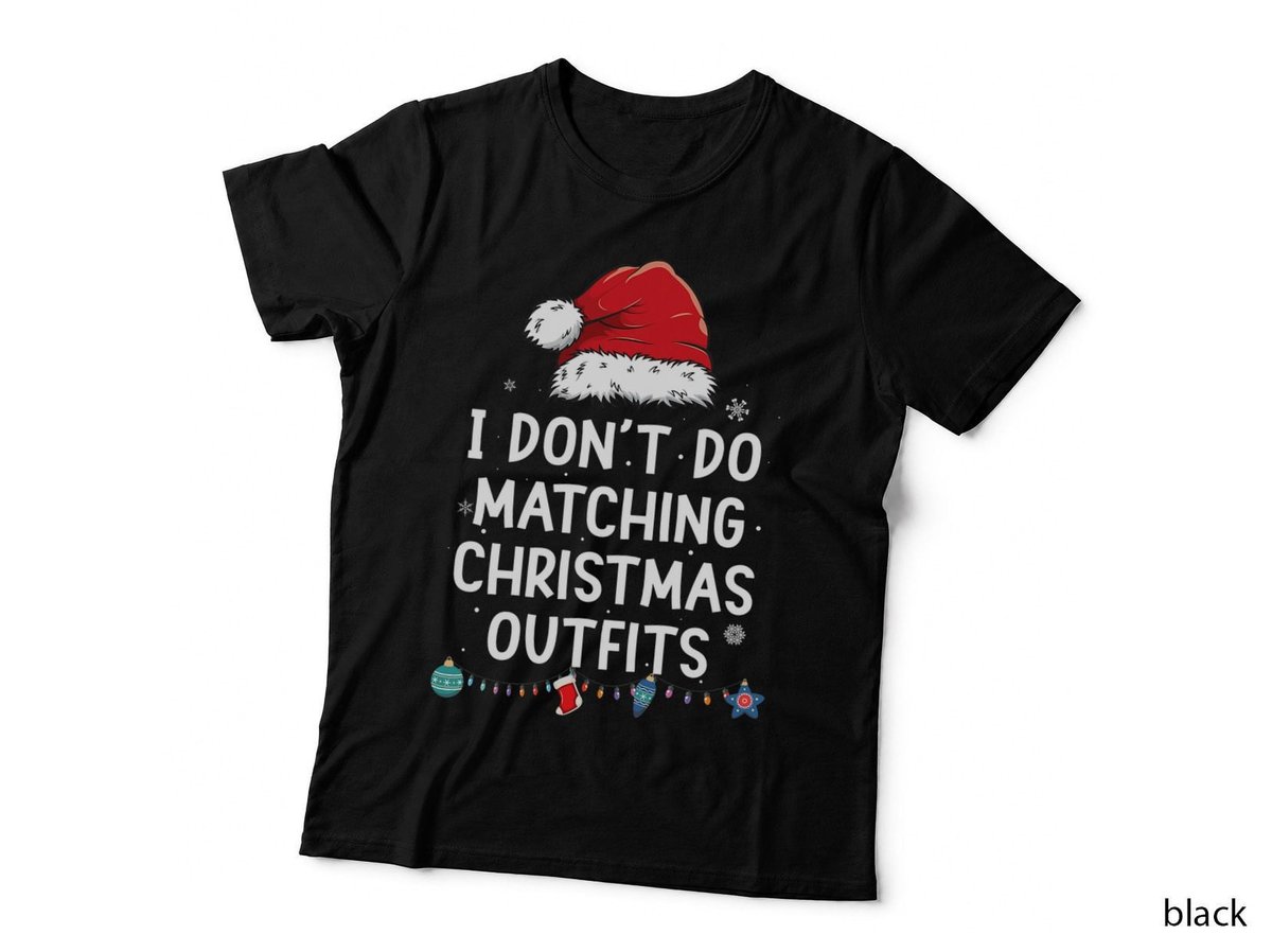 Christmas Couples T-Shirt, Matching Holiday Outfits, Festive Xmas Print