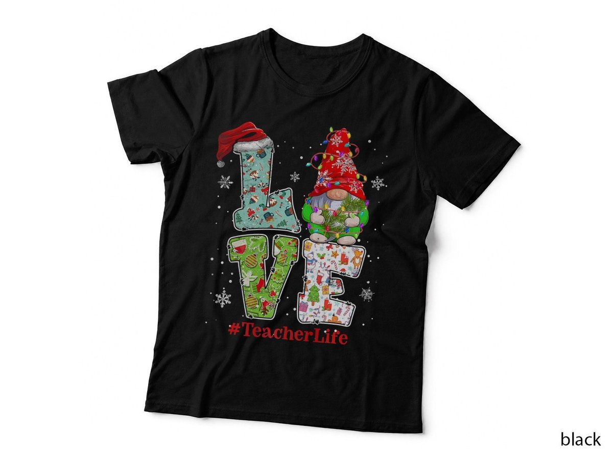 Christmas Gnome Tennis Lovers T-Shirt, Festive Tennis Theme