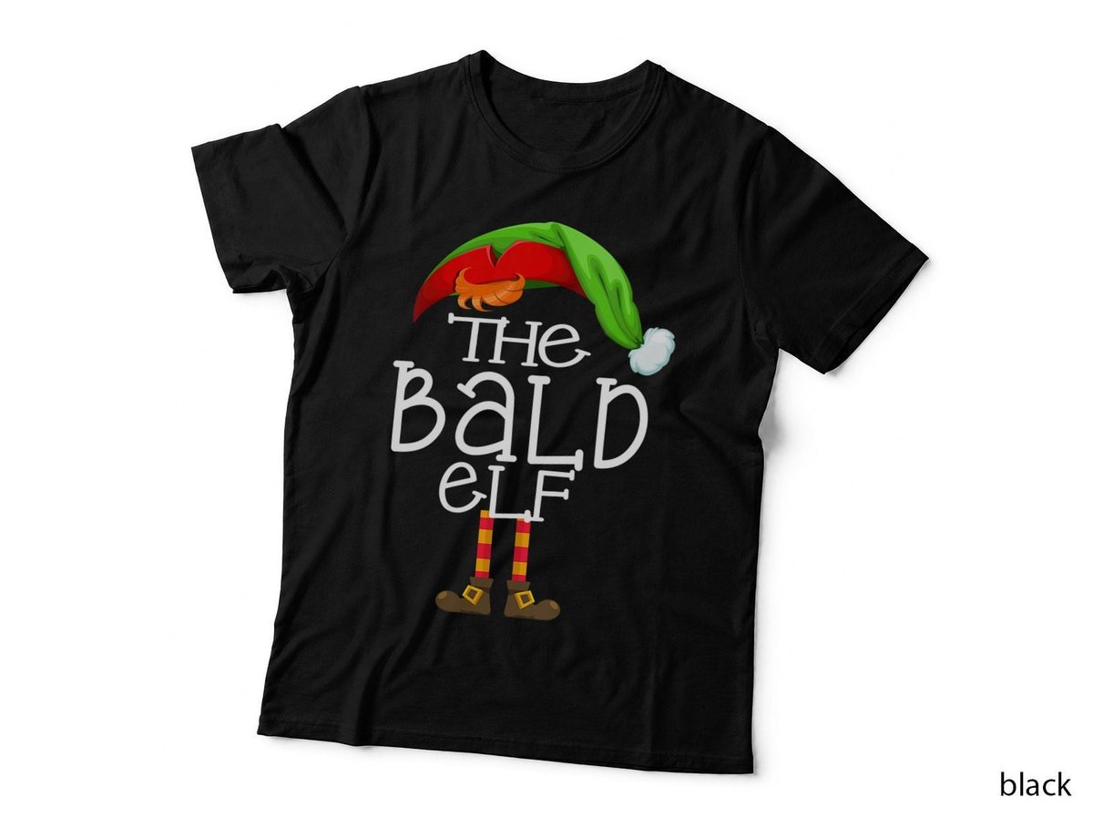 Elf Christmas Funny Matching Xmas Family Group Outfits T-Shirt