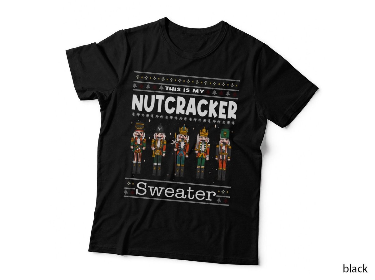 Nutcracker Christmas Sweatshirt, Ugly Christmas Sweater, Xmas Present