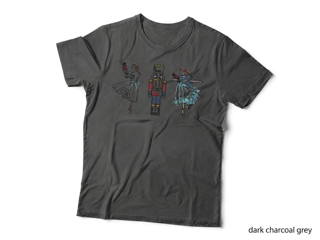 Nutcracker Soldier and Clara Christmas Ballet Dance Pullover Hoodie T-Shirt