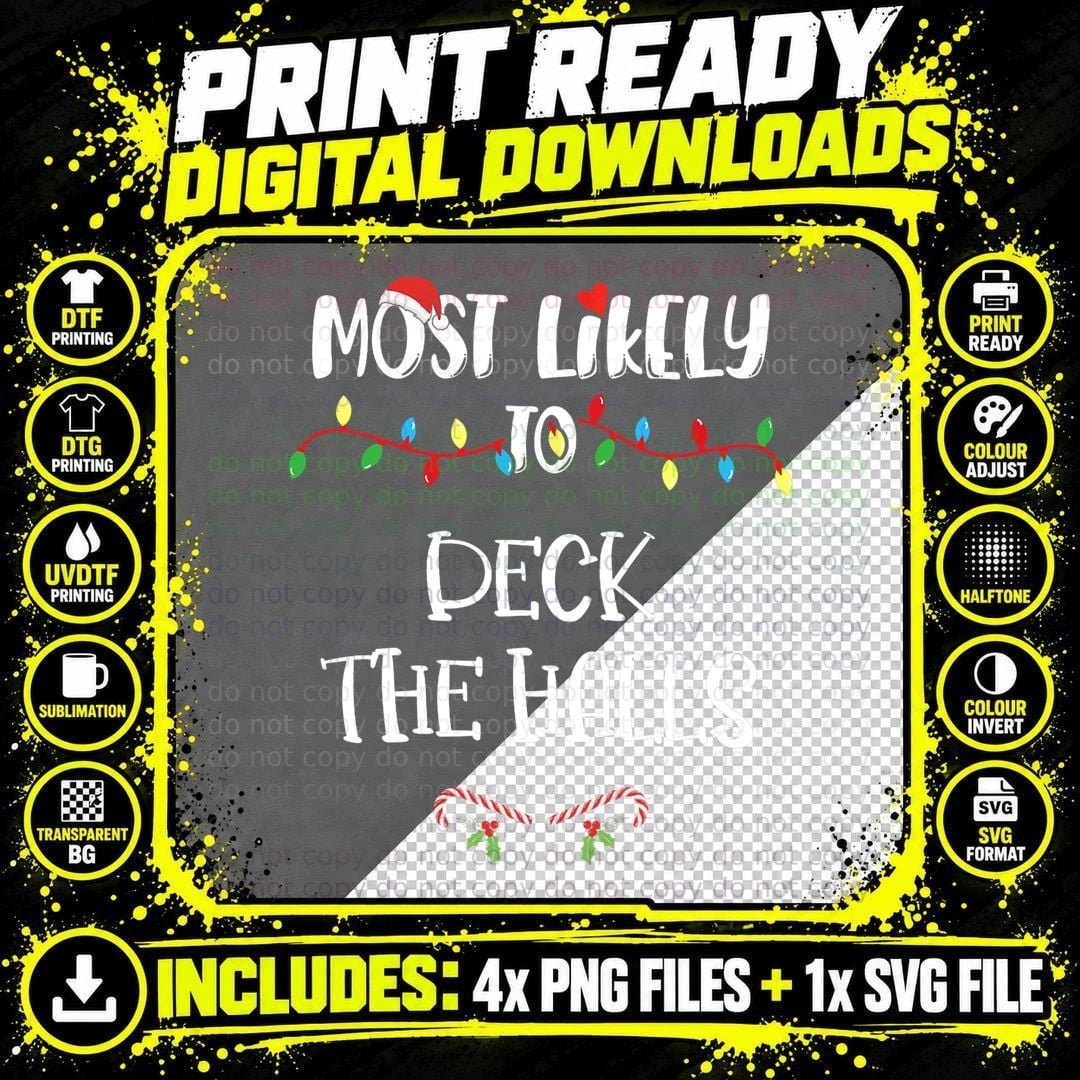 Christmas Lights T-Shirt, Festive Holiday Theme Png SVG Digital Bundle