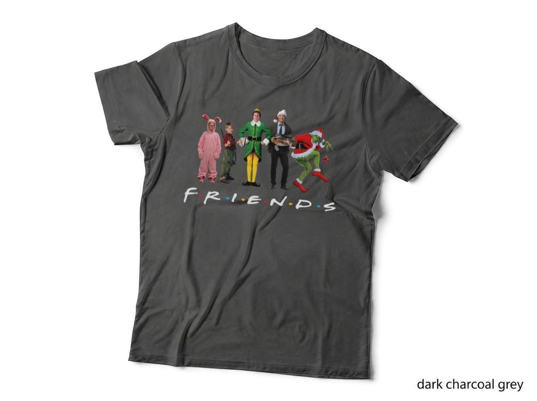 Christmas Movie Character T-Shirt, Festive Holiday Print, Holiday Party Wear