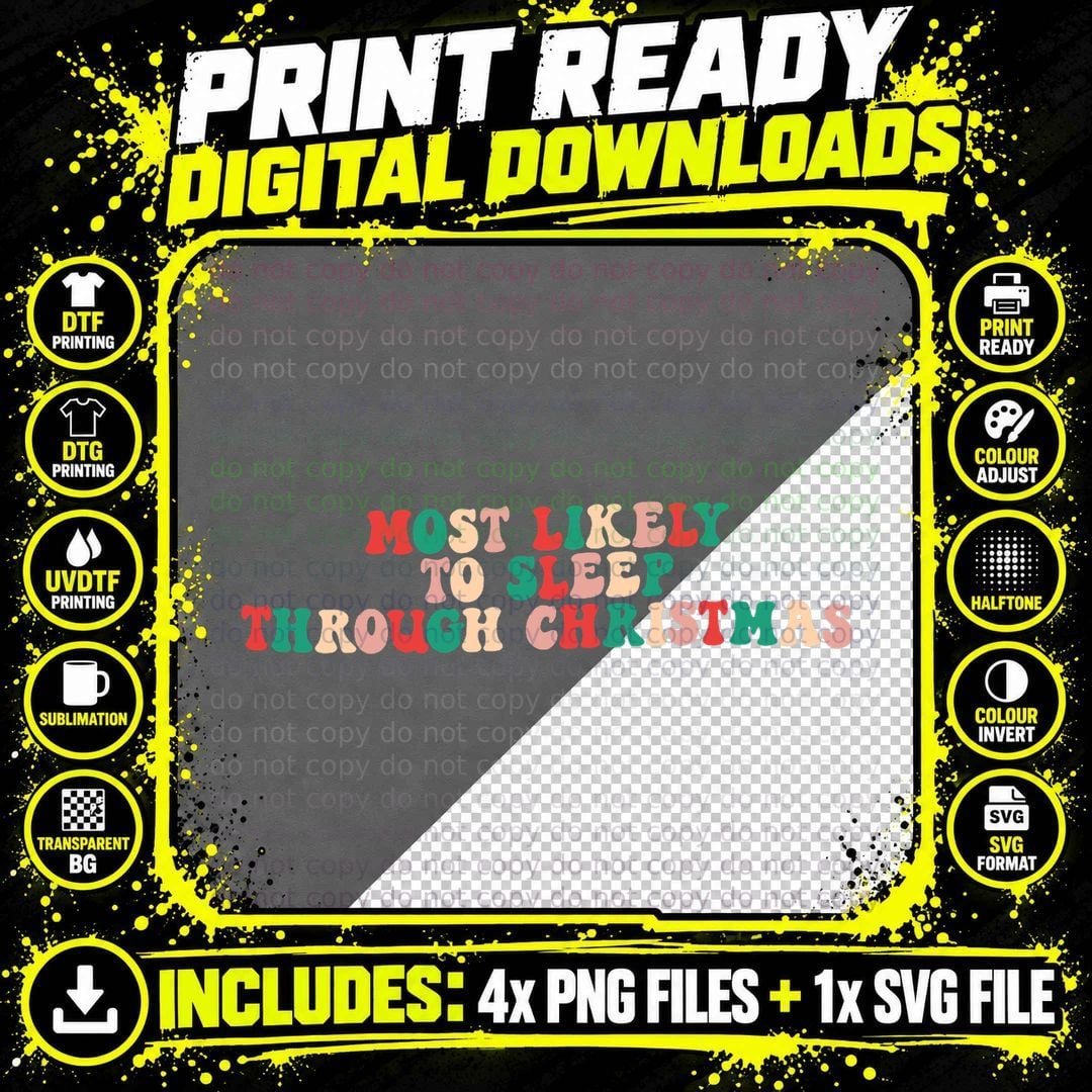 Christmas Retro Groovy Xmas T-Shirt Png SVG Digital Bundle