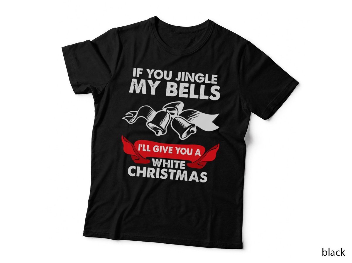 Funny Christmas Jingle Bells T-Shirt, Holiday Humor, Festive Gift Idea