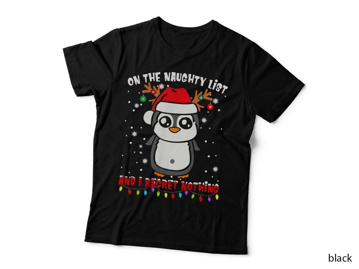 Funny Penguin Christmas T-Shirt, Holiday Humor, Xmas Gift Idea