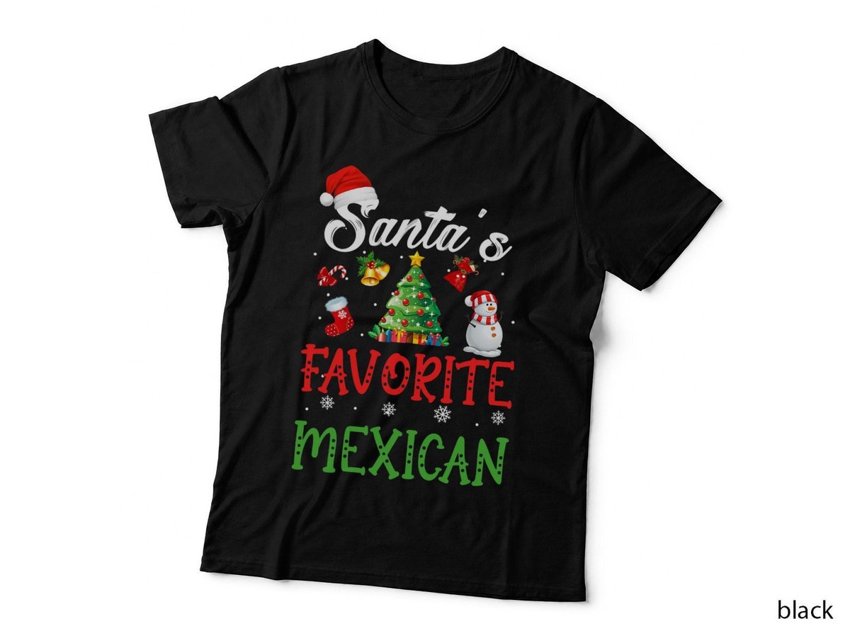 Mexican Christmas Tree T-Shirt, Festive Holiday Print, Funny Holiday Apparel