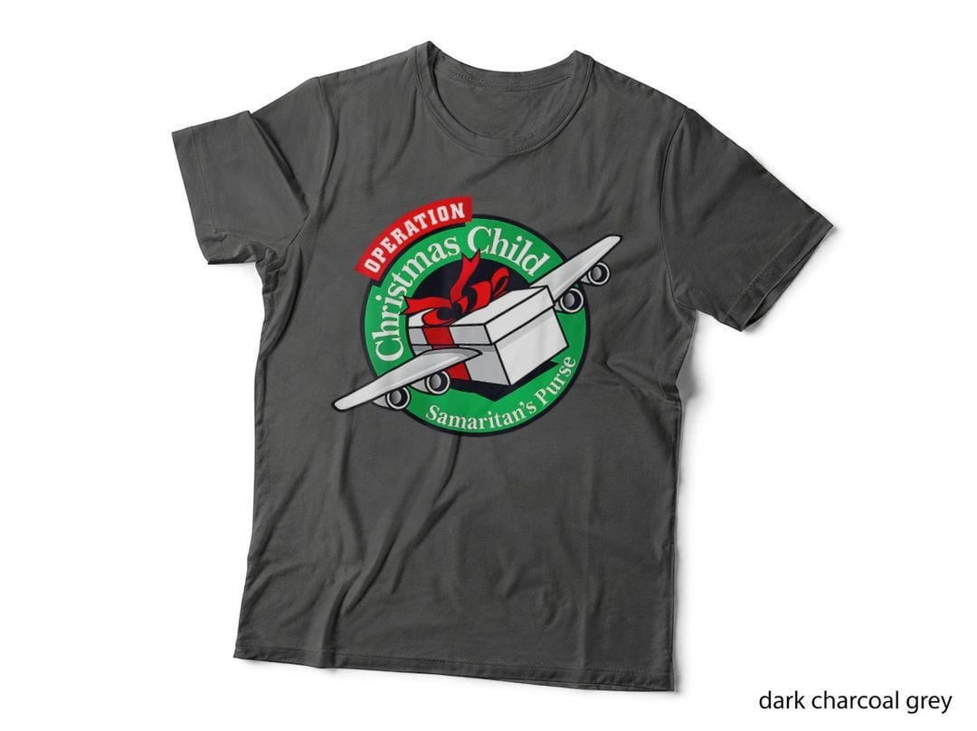 Operation Christmas Child T-Shirt, Holiday Charity Theme