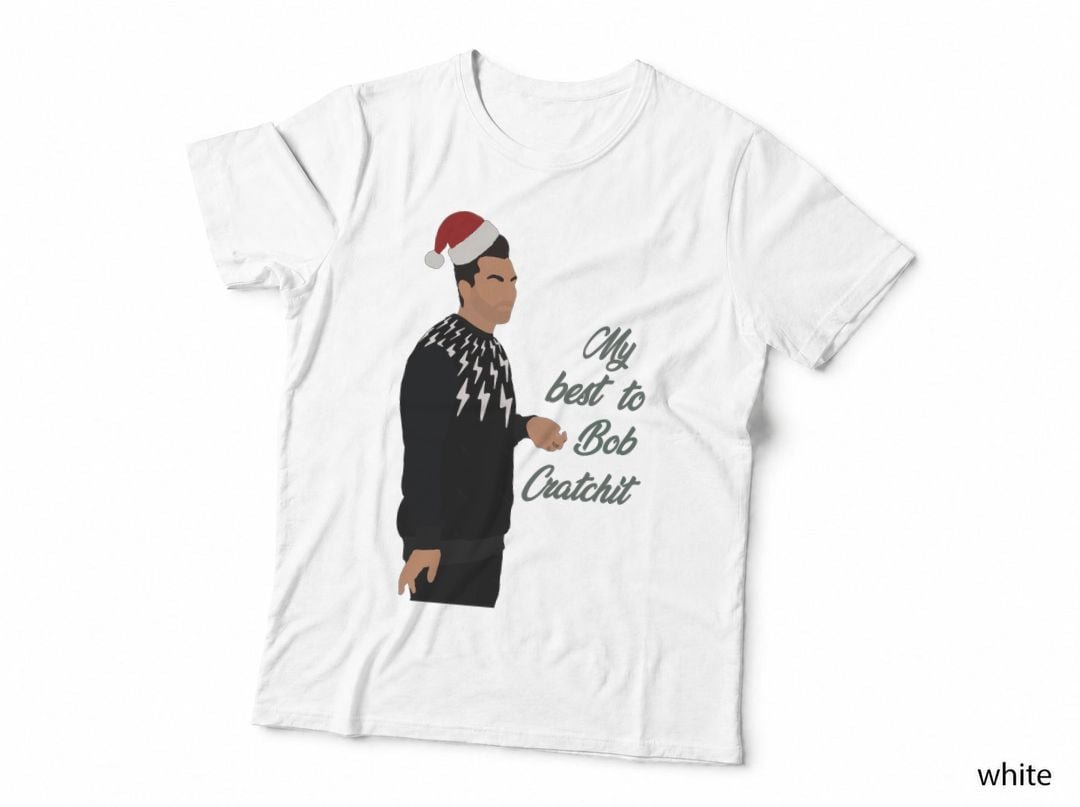 Santa David T-Shirt, Christmas Holiday, Festive Gift Idea