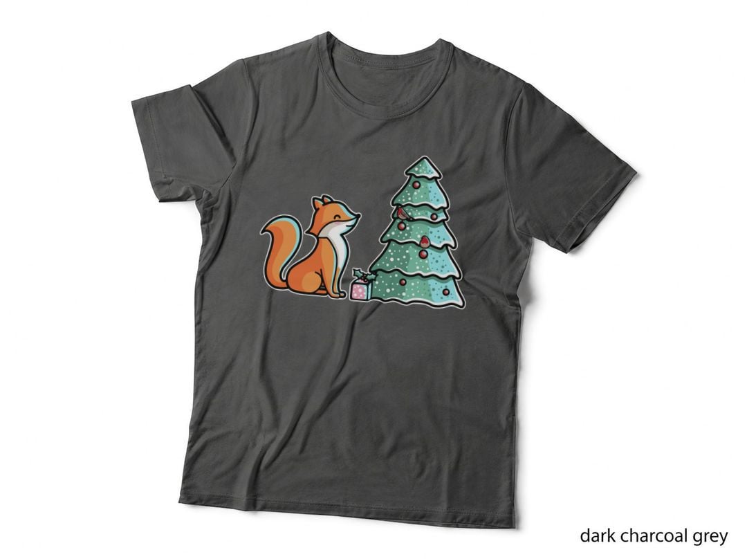 Cute Christmas Fox T-Shirt