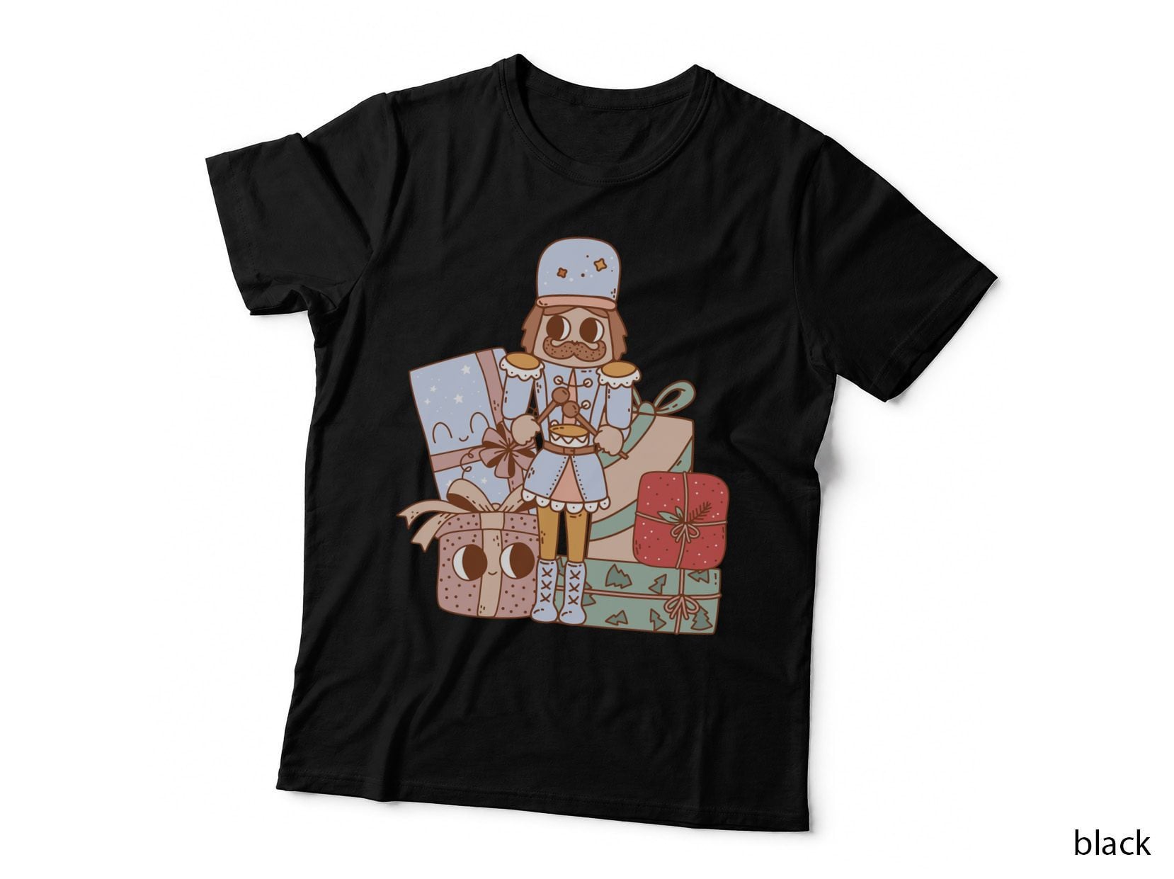Cute Pastel Retro Christmas T-Shirt