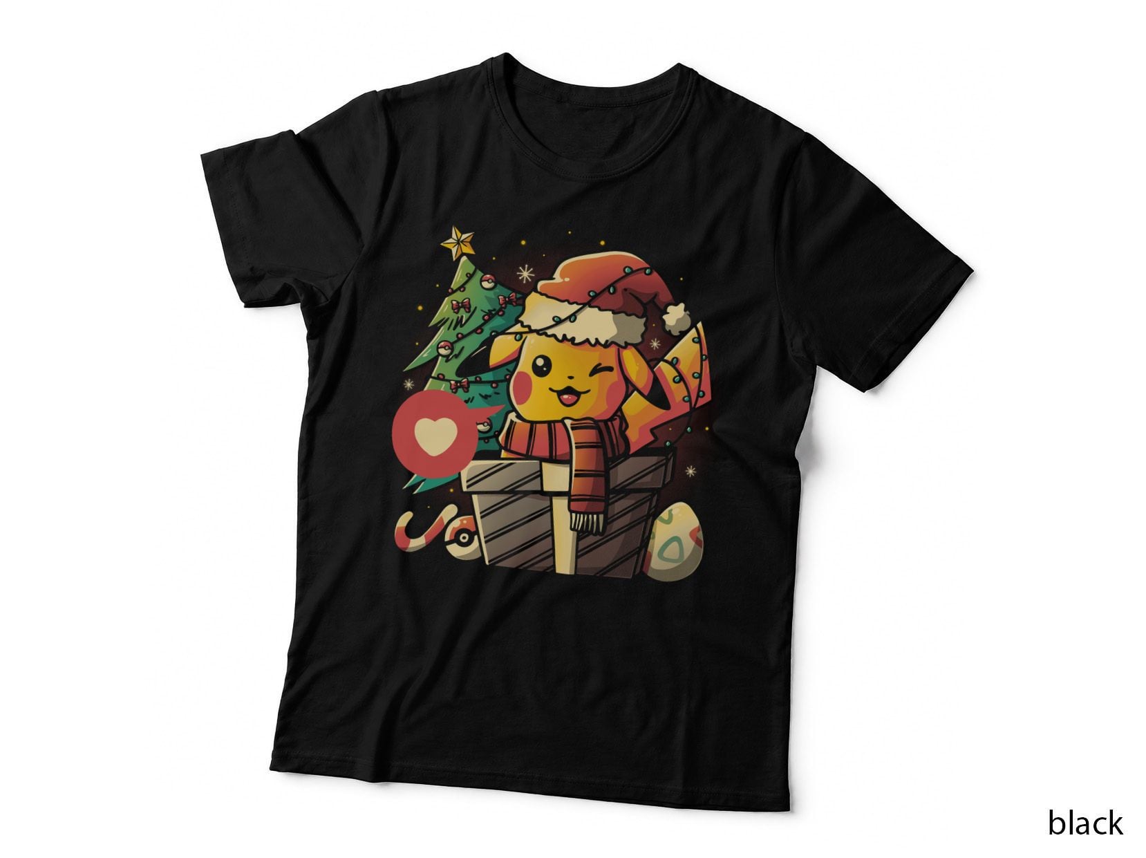 Electric Gift - Cute Christmas Cartoon Gift T-Shirt