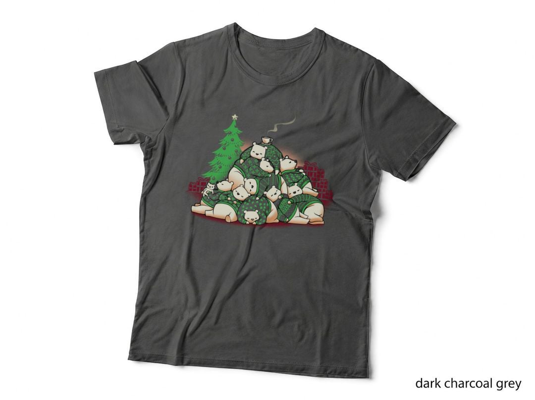 Good Night Xmas Bear T-Shirt