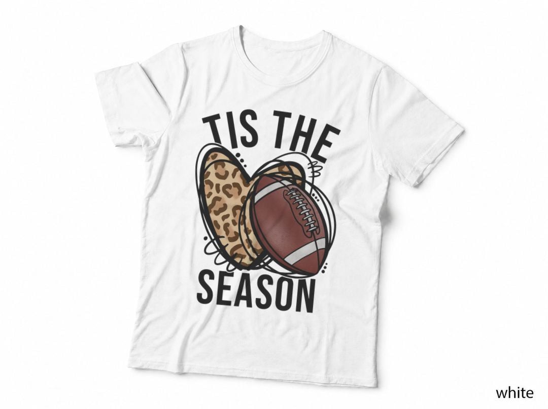 Tis the Season American Football Day Christmas Football Game T-Shirt