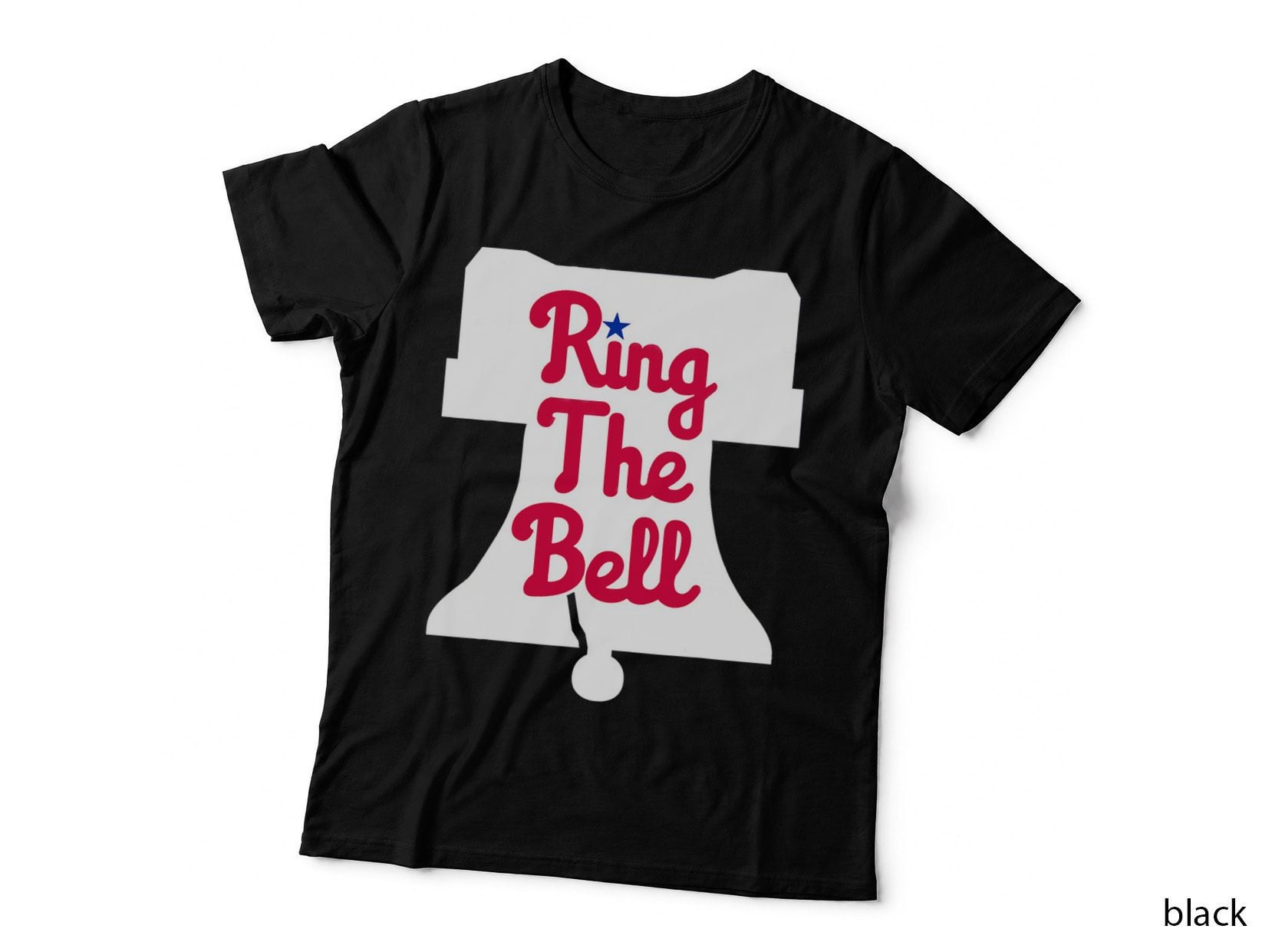 Vintage Philly Ring the Bell Philadelphia Baseball Christmas T-Shirt