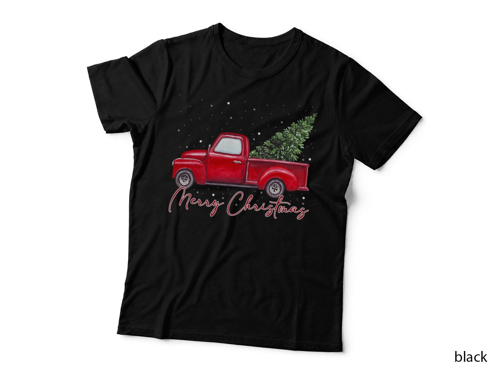 Vintage Wagon Christmas - Tree on Car Xmas Vacation Pullover Hoodie T-Shirt