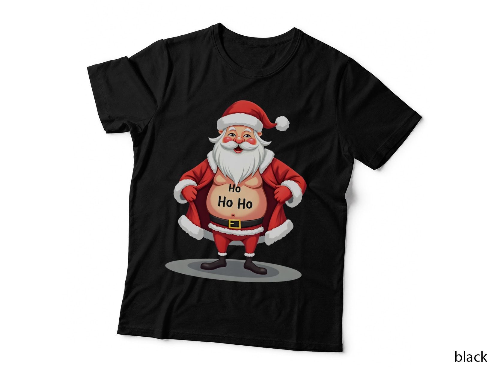 Santa Ho Ho Ho Funny for Men, Christmas Gift, Naughty Santa T-Shirt