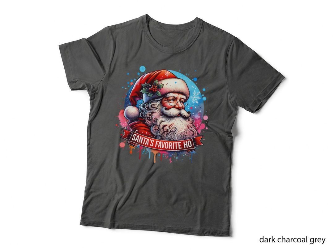 Santas Favorite Ho Santa, Vintage Retro, Funny, Gift T-Shirt