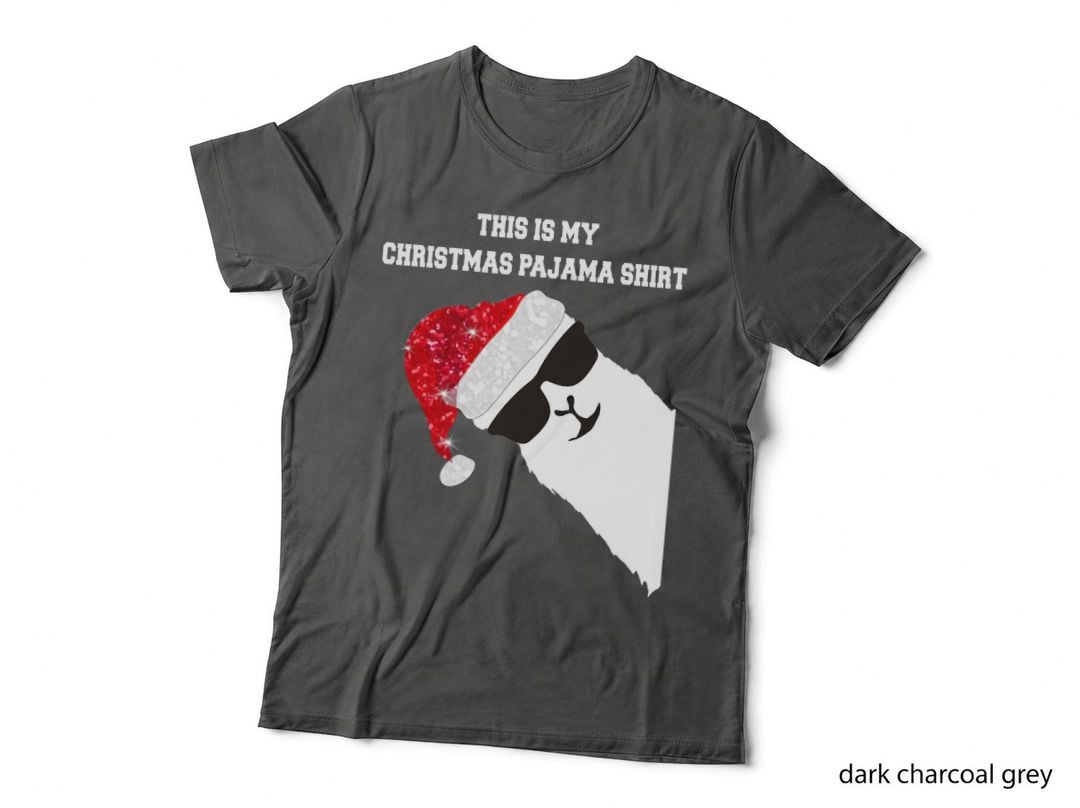 THIS IS MY Christmas Pajama, Alpaca LLAMA, XMAS, Holidays T-Shirt