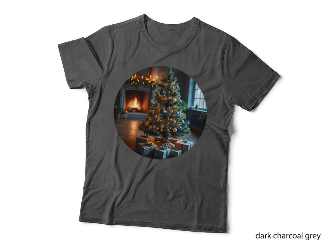 Vintage Style Ornate Christmas Tree T-Shirt