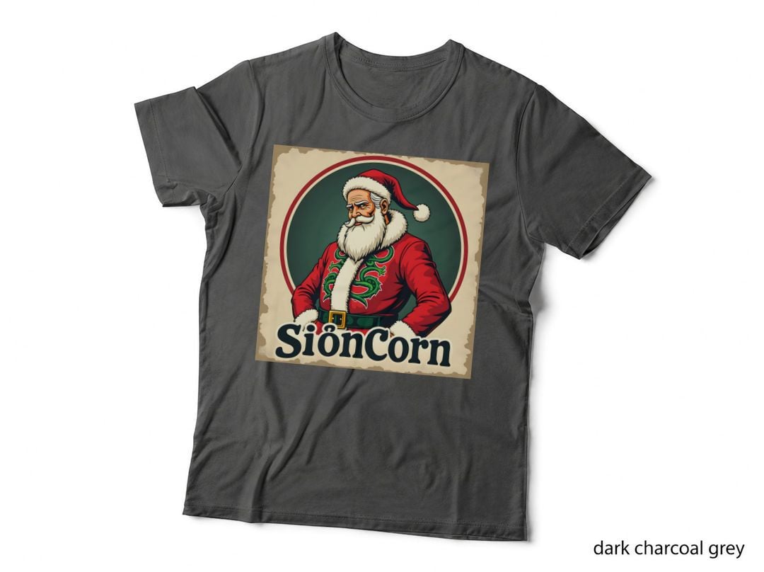 Vintage Welsh Santa Siôn Corn T-Shirt