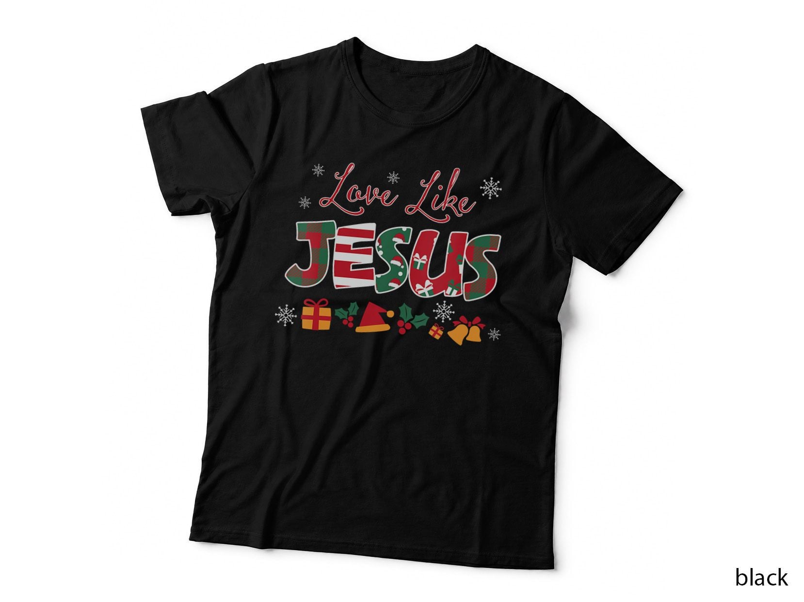 Xmas Christmas Love Like Jesus Bells, Xmas Christmas Love T-Shirt