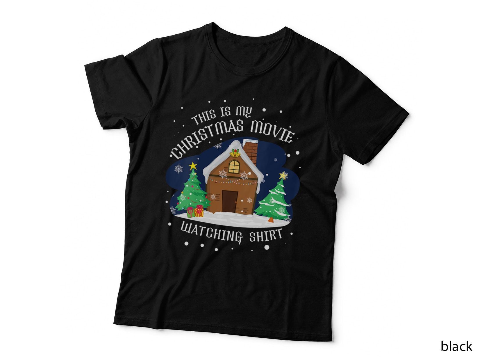 December Squad Love Christmas Movie Watching Nice T-Shirt