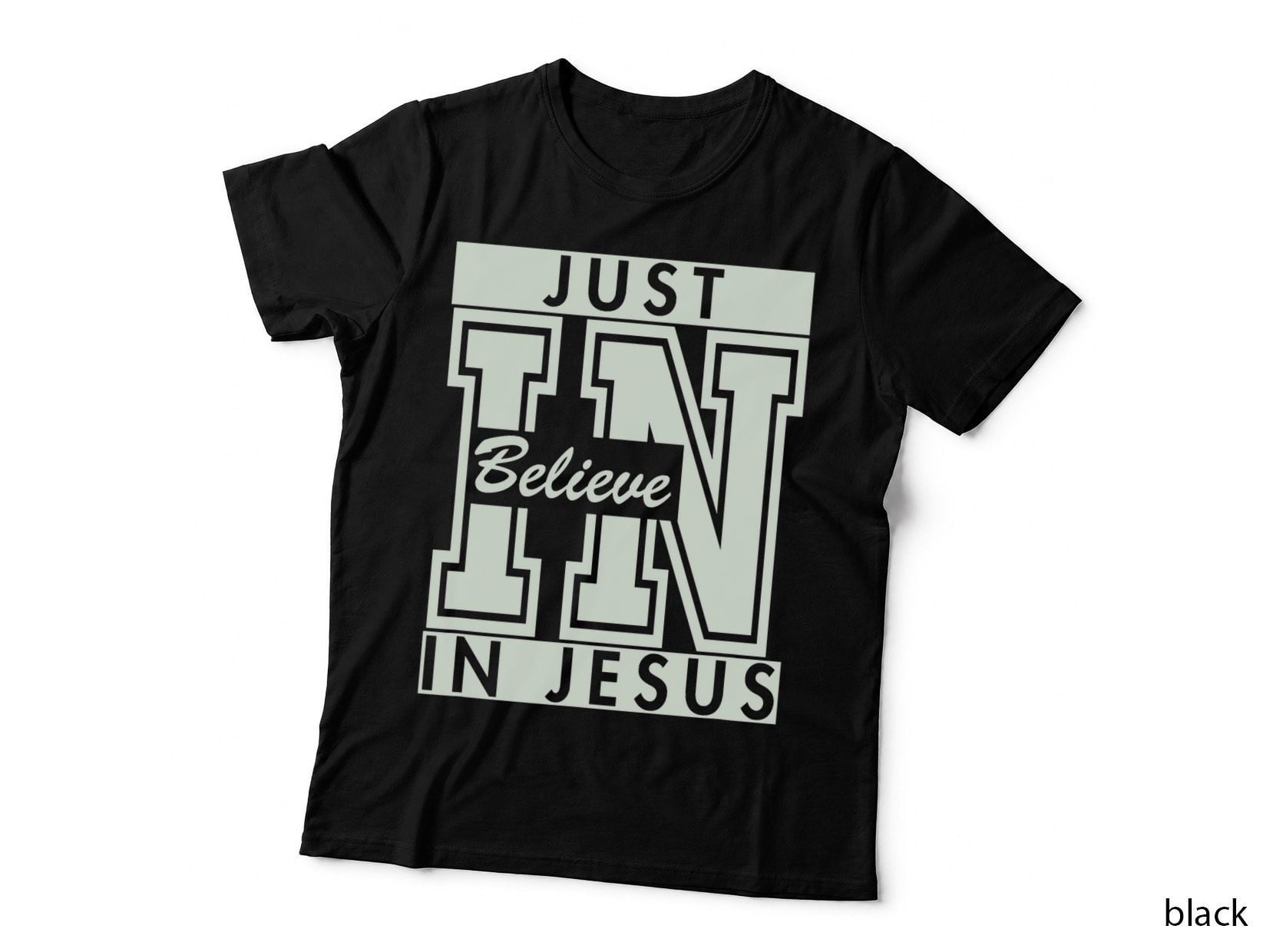 Just Believe in Jesus Love Jesus Christian Christmas T-Shirt