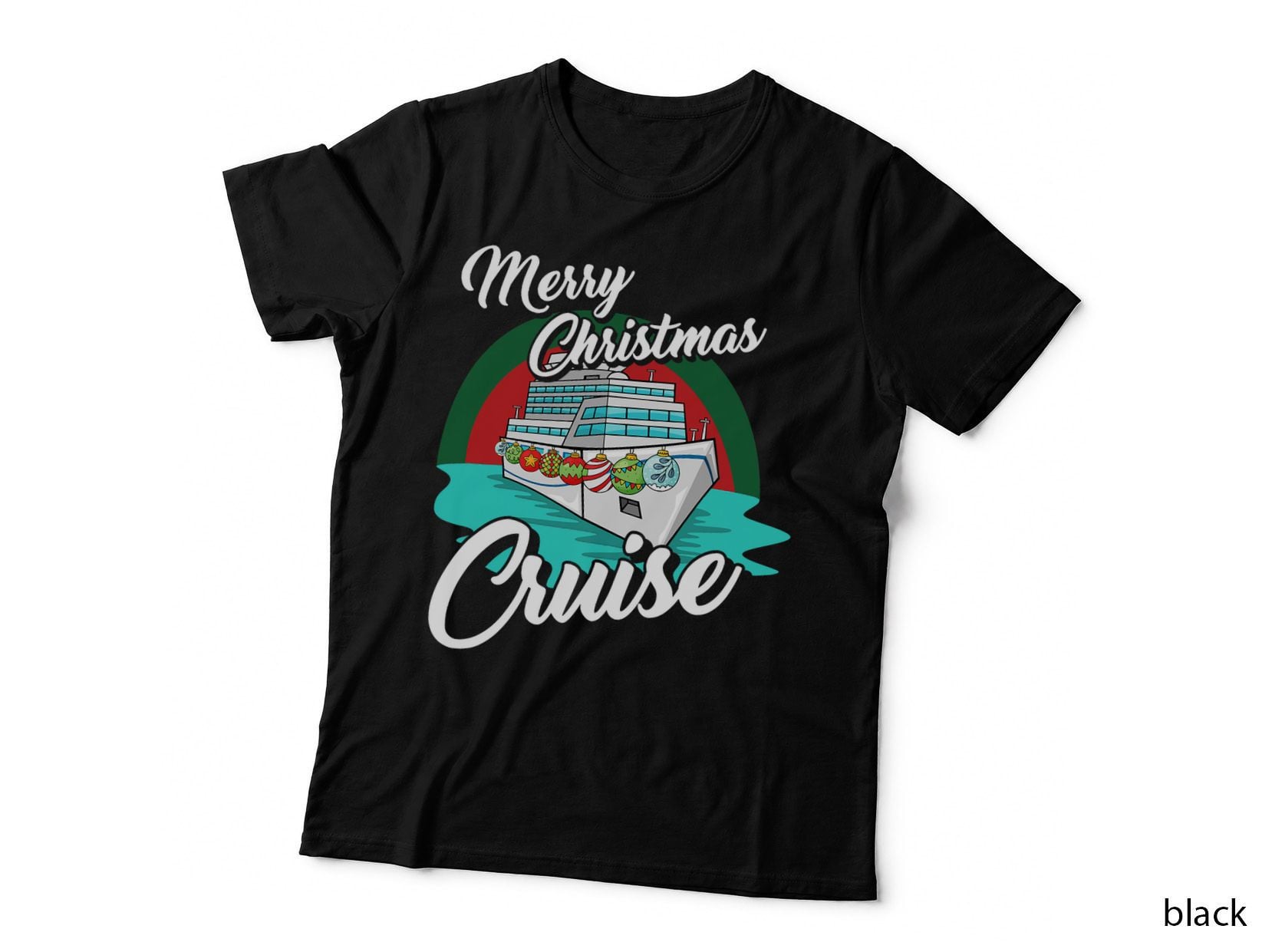 Merry Christmas Cruise Pajama Cool X-Mas Vacation Cruising T-Shirt