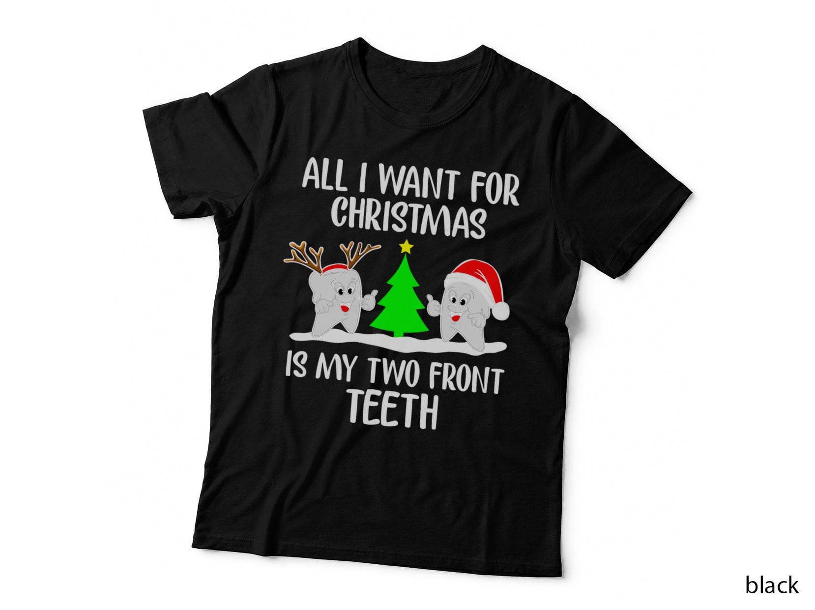All I Want for Christmas Is My Two Frontth Funny T-Shirt