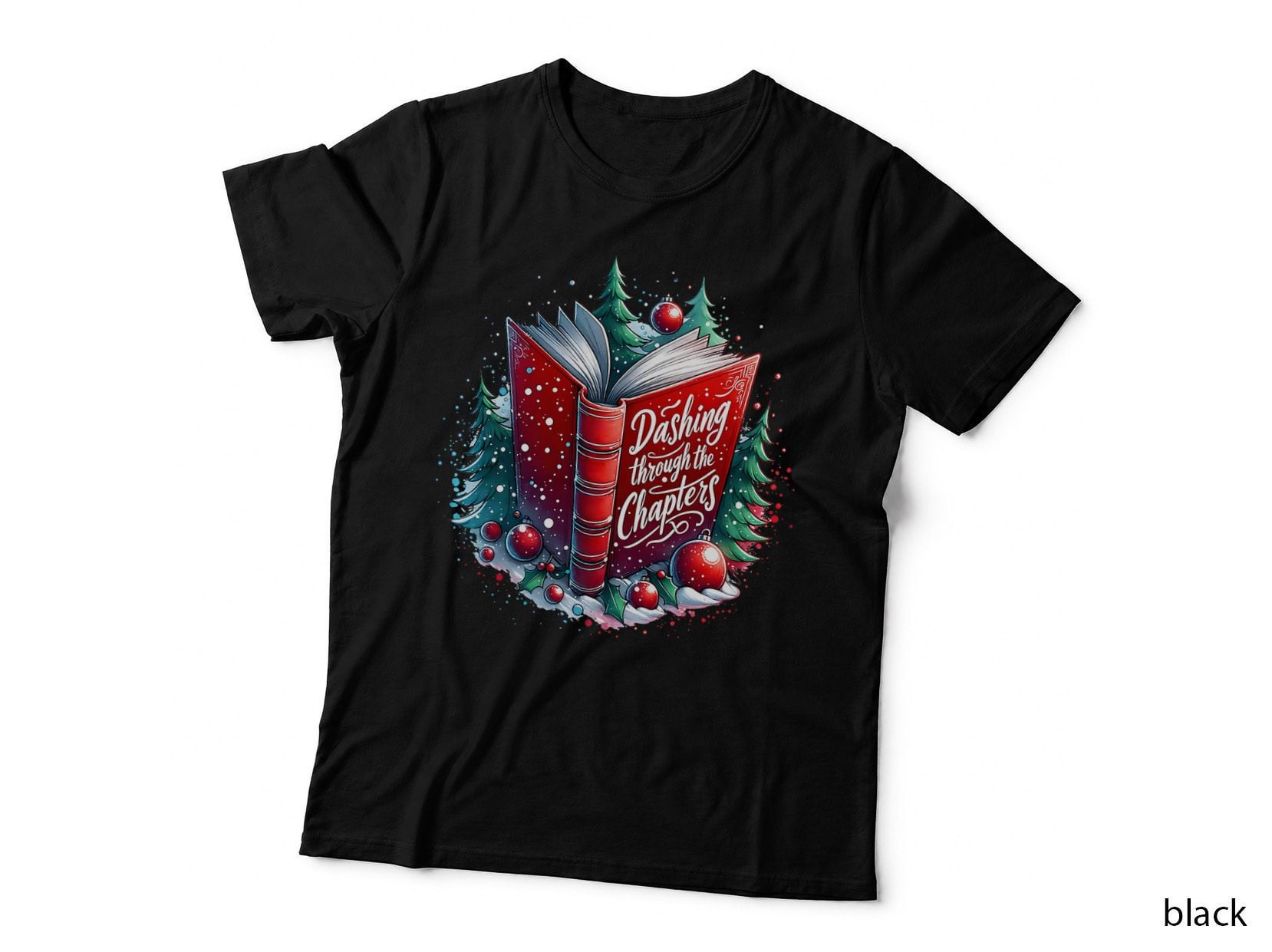 Christmas Dashing Through the, Family Christmas, Ugly Sweate, Gift T-Shirt