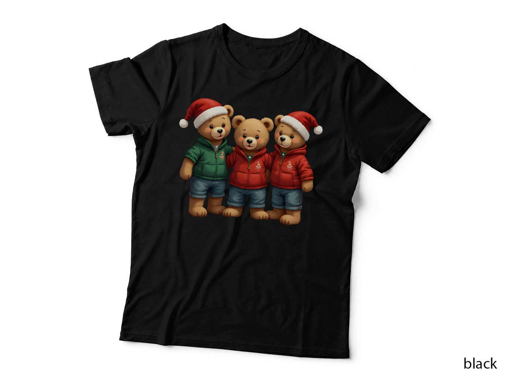 Friendship Bears Christmas Holiday Matching Family T-Shirt