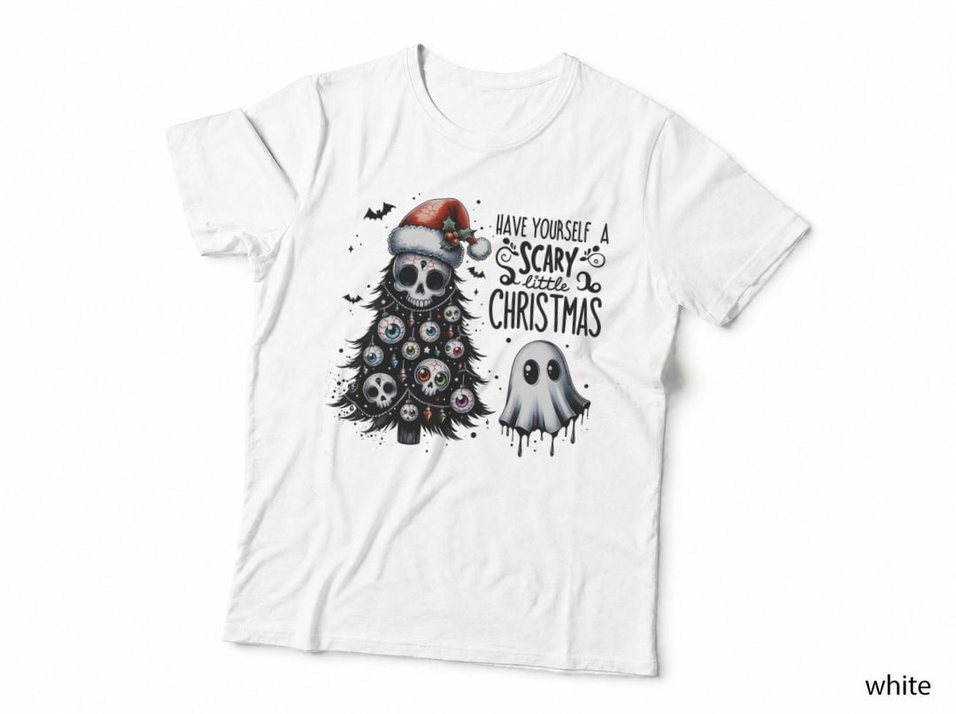 Have Yourself a Scary Little Christmas, Gift Idea, Minimalist, Gift T-Shirt