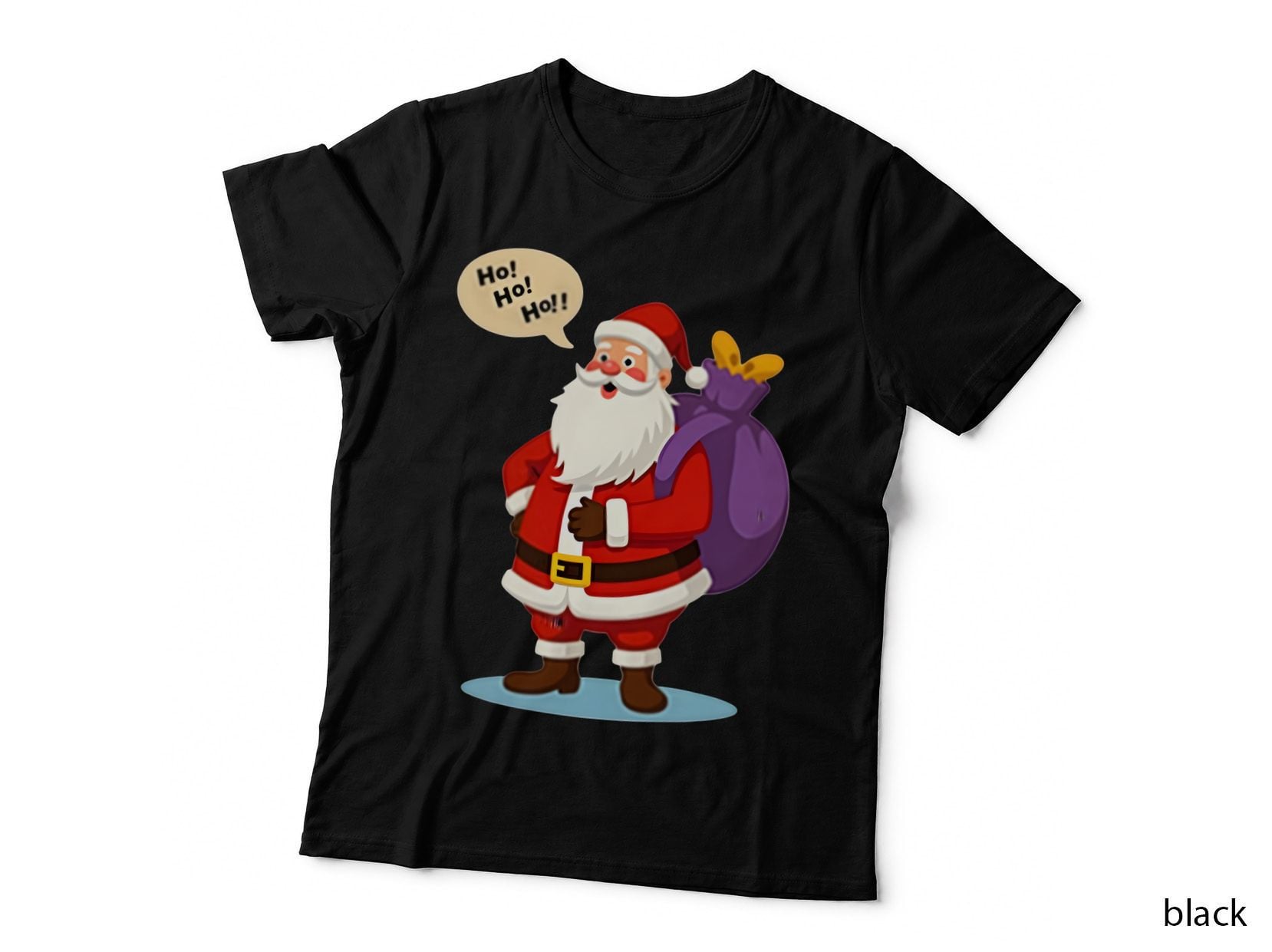 Ho! Ho! Ho! Santa Claus Funny Christmas Holiday T-Shirt