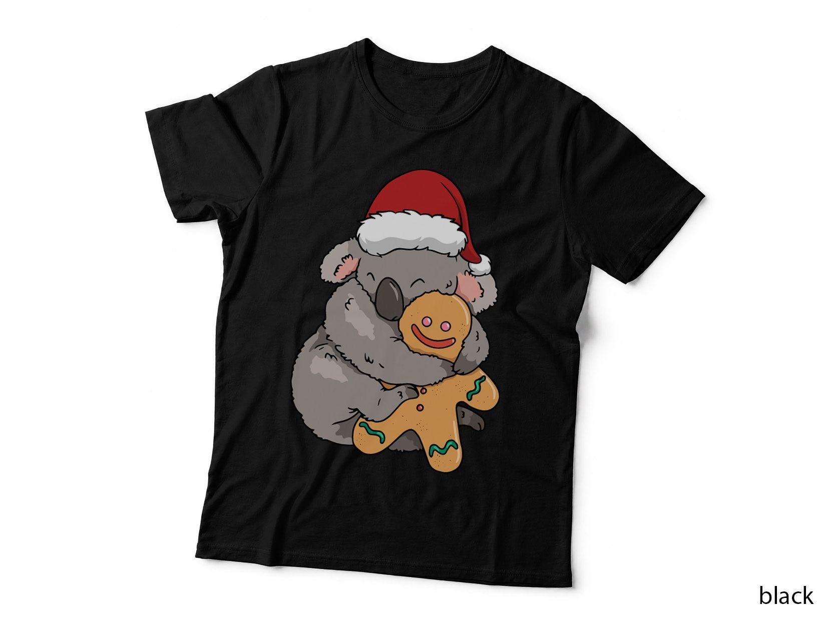 Koala Gingerbread Christmas Pajama Cute Zoo Animal X-Mas T-Shirt