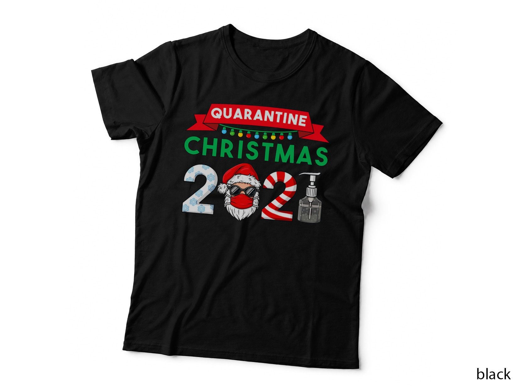 Christmas 2021 Santa Claus Funny Boys Kids Family Xmas T-Shirt