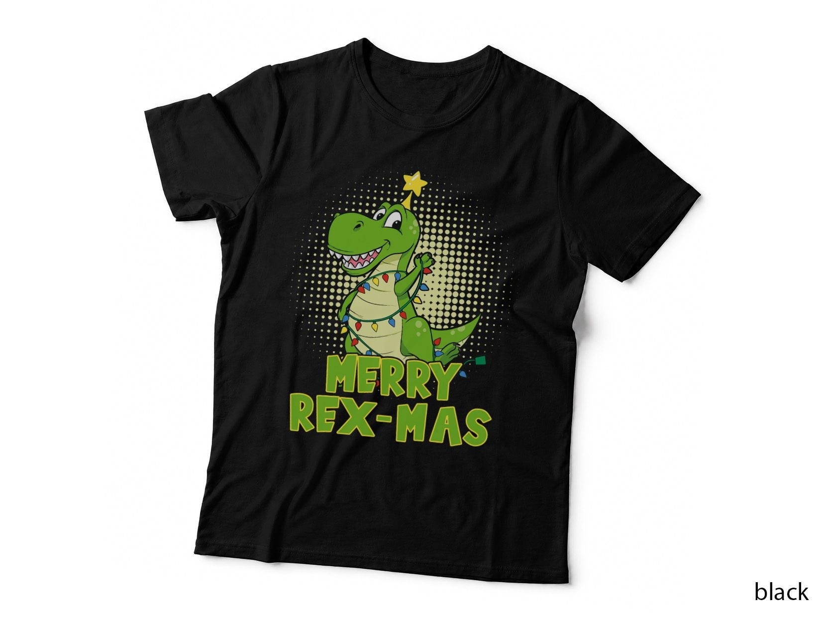 Christmas Dinosaur Merry Rex-Mas Pajamas T Rex Boys Girls T-Shirt