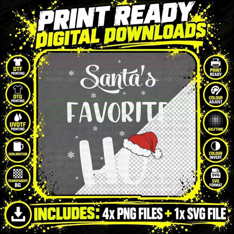 Christmas Funny Santa Ho Xmas Apparel Men Women T-Shirt Png SVG Digital Bundle