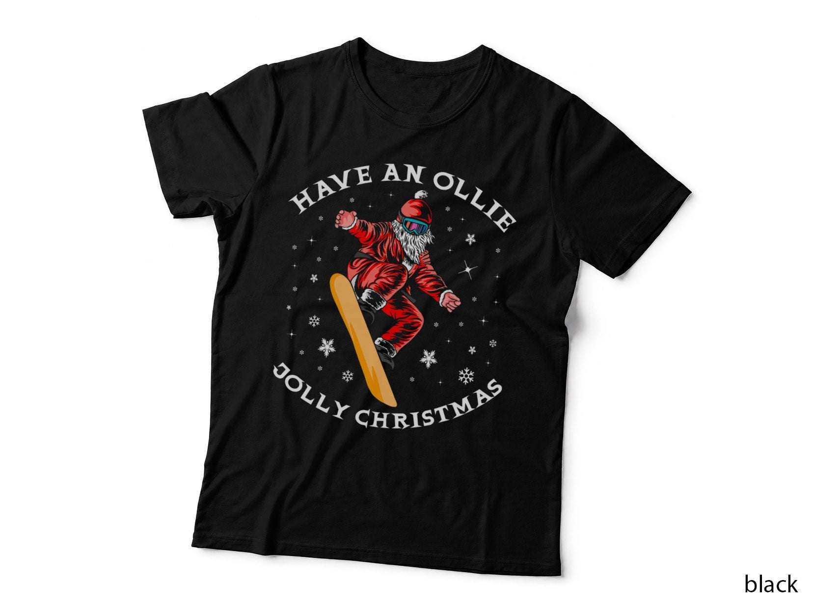 Have an Ollie Jolly Christmas Funny Santa Claus Xmas Holiday T-Shirt