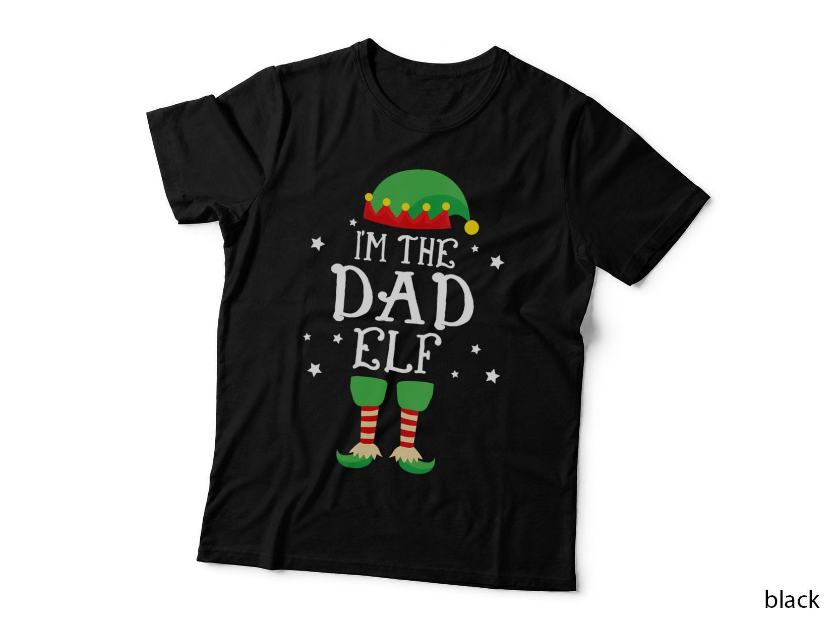 I'm the Dad Elf Christmas Family Matching Trendy T-Shirt