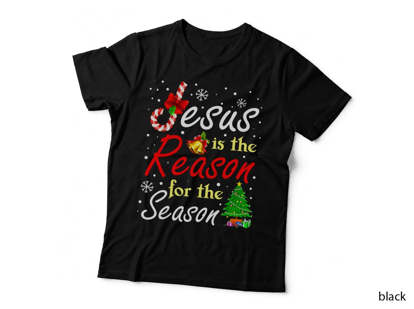 Jesus Is the Reason for the Season Funny Christmas Pajamas T-Shirt