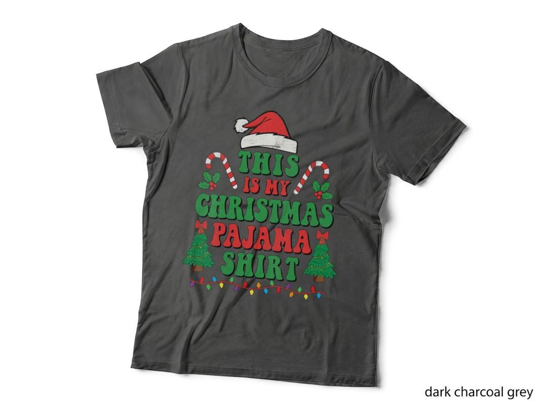 My Christmas Pajama Funny Santa Xmas Holiday T-Shirt