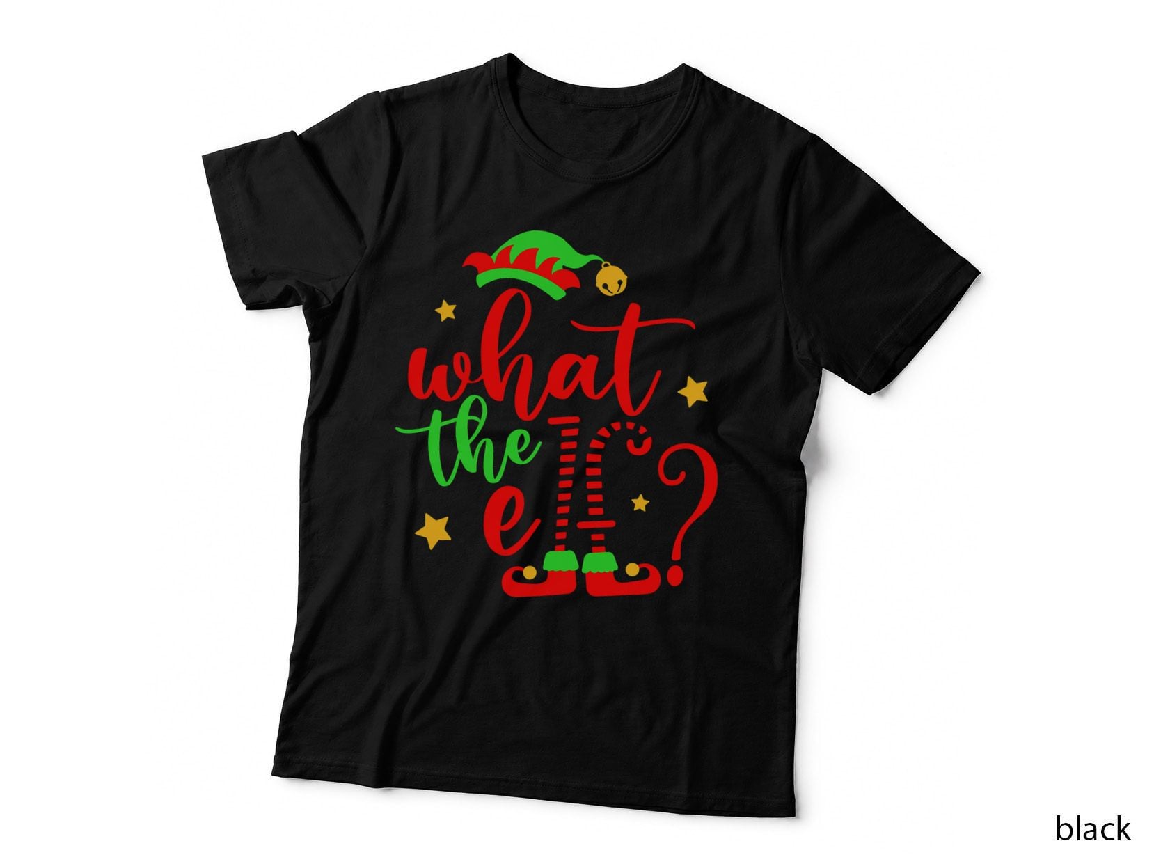 What the Elf Christmas Pajama Xmas Holiday Boy Girl Funny T-Shirt