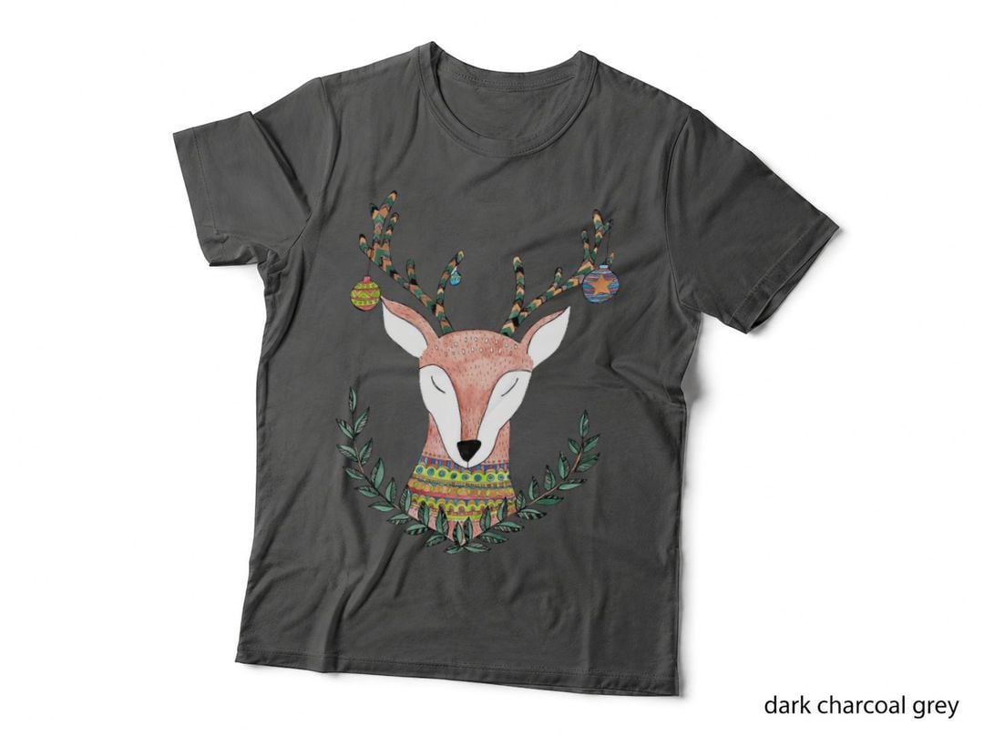 A Very Merry Reindeer Crewneck Sweatshirt, Outdoor Sport T-Shirt