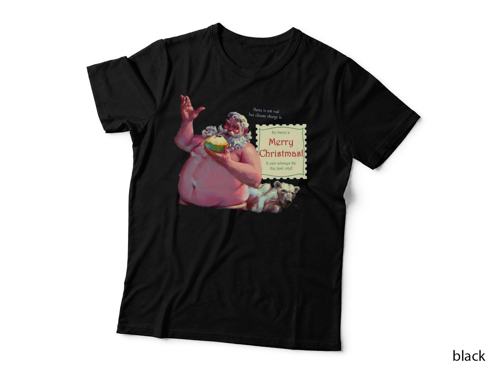 A Warm Christmas Card Crewneck Sweatshirt, Xmas Present T-Shirt
