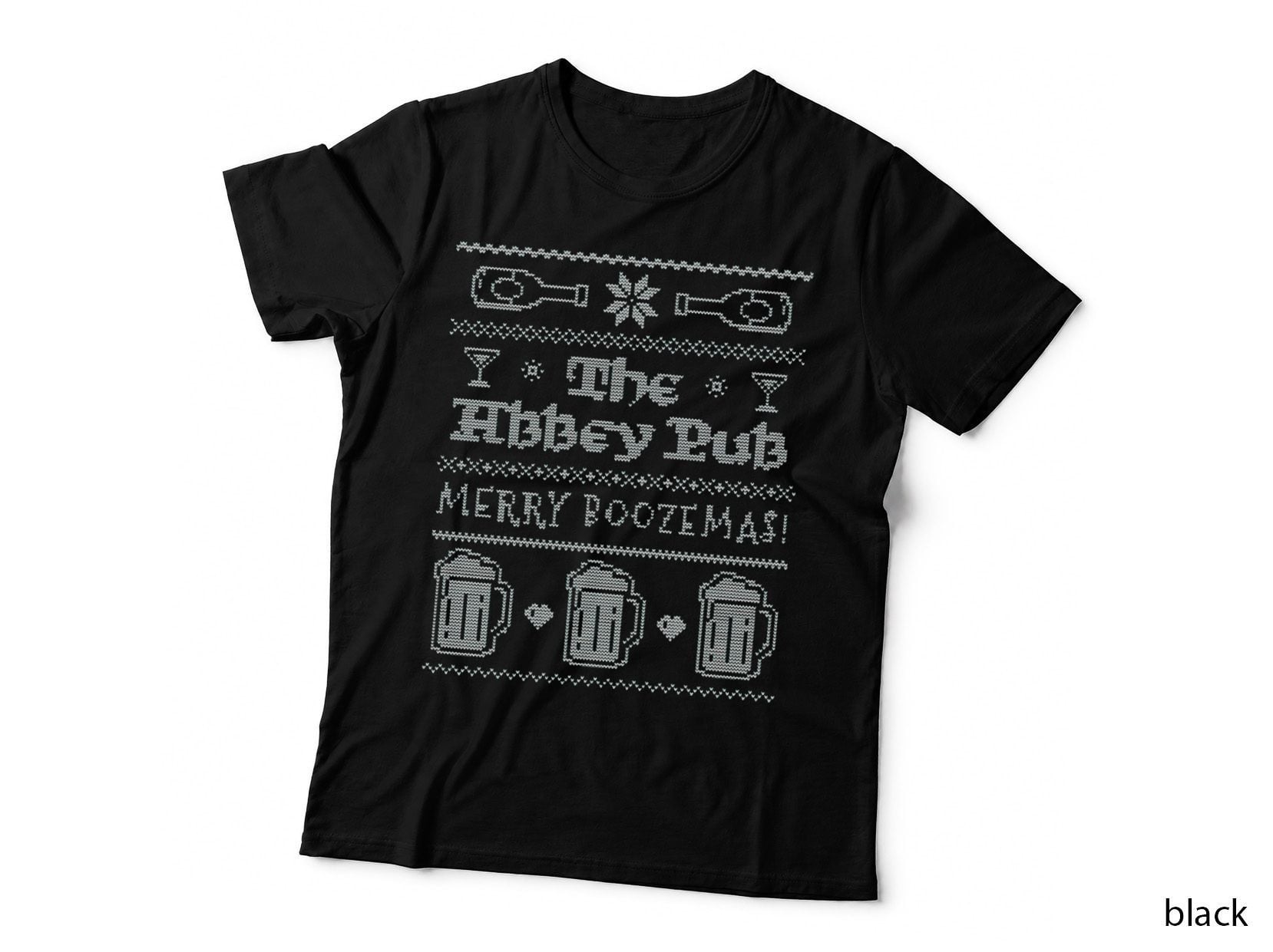 Abbey Pub Ugly Sweater Crewneck Sweatshirt T-Shirt