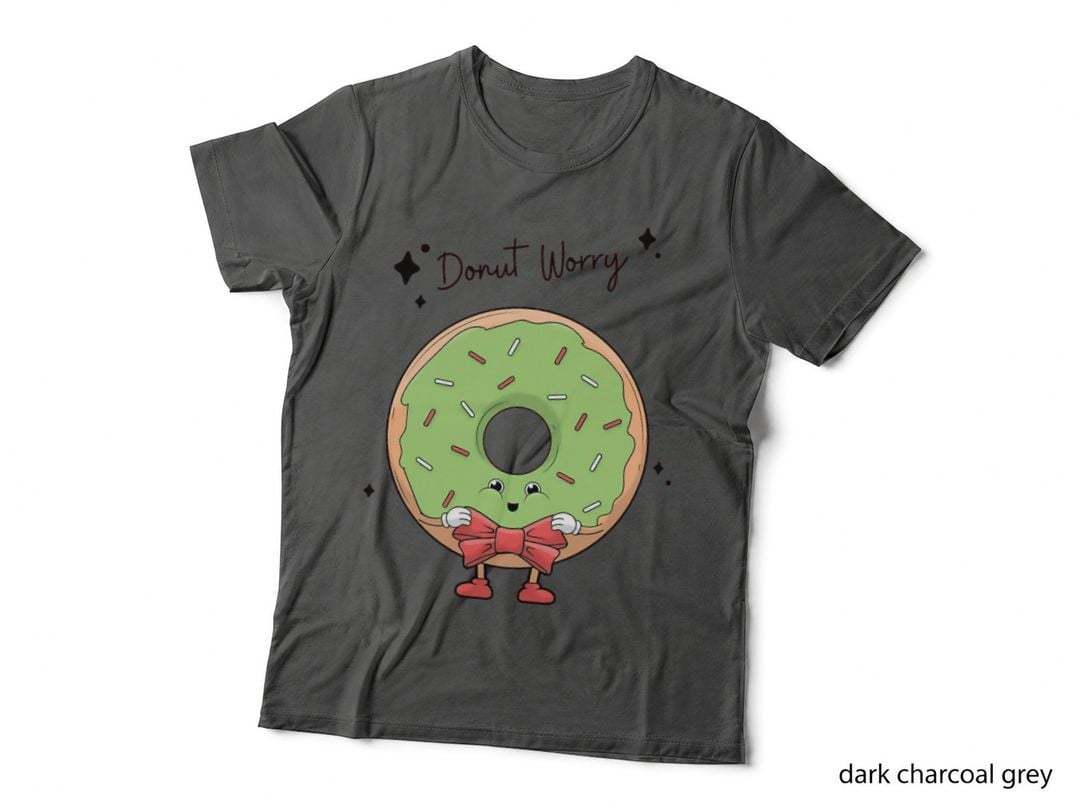 Christmas Donut Crewneck Sweatshirt, Holiday Gift, Xmas Present T-Shirt